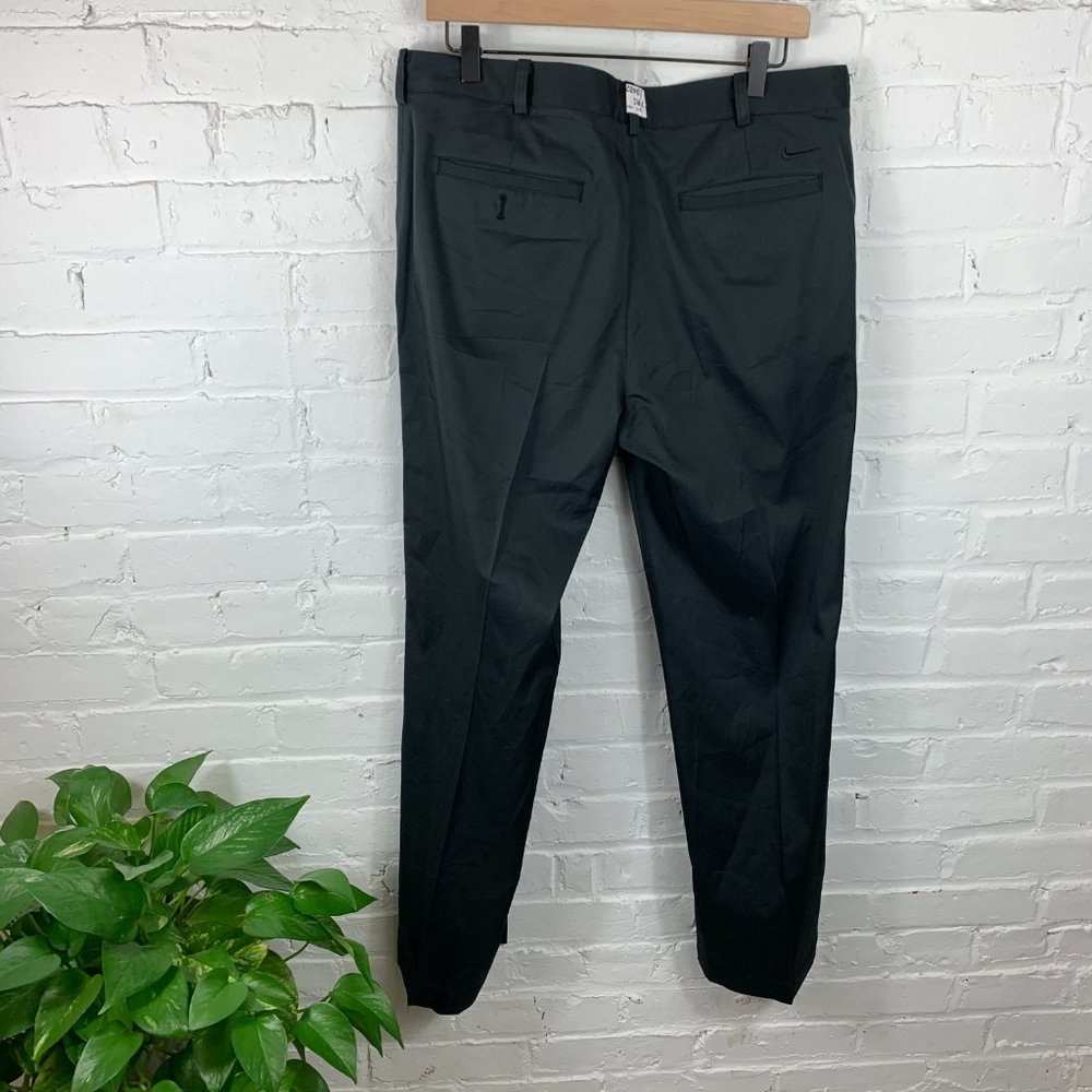 Nike Golf Dri-Fit Solid Pants Black Size 34 - Picture 2 of 7